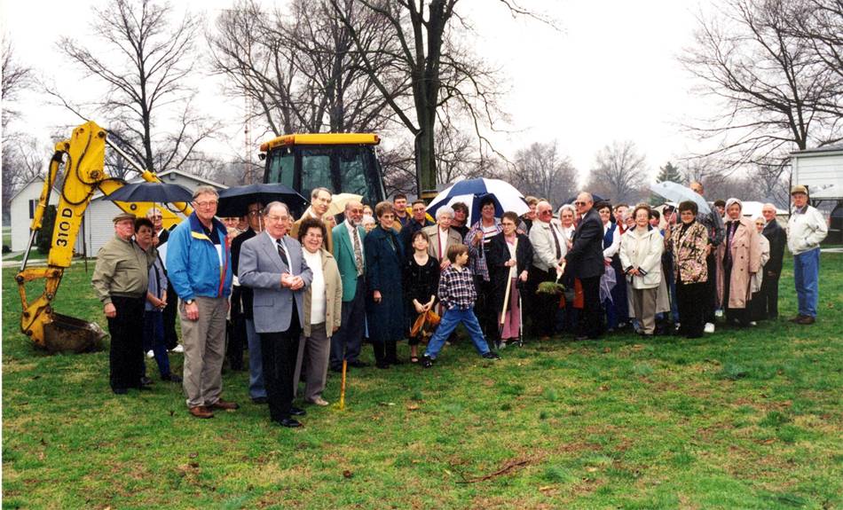 Kinmundy Methodist Church groundbreaking