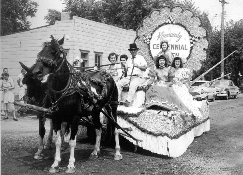 Kinmundy Centennial Parade - 1957