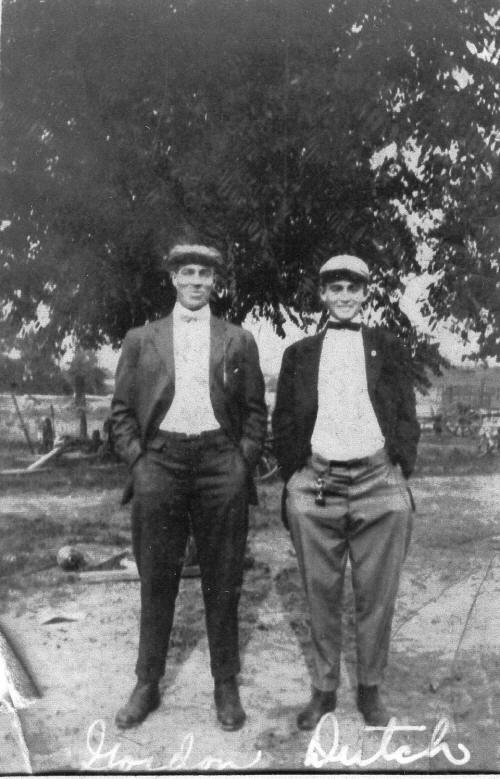 Gordon Shreffer and Dutch Shreffler