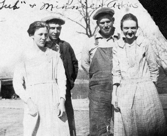 Minnie Garrett Atkins Tub Atkins Garrett Kinmundy