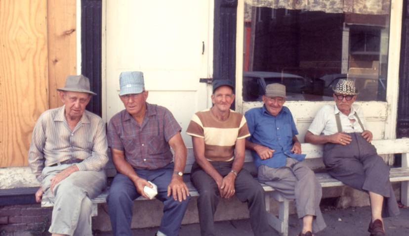 Mack Robb, Charles Ford, “Skeet” Gray, Winnie Yearian, Charlie Mayer