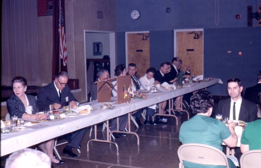 Lions Supper, Alma School, Alma, Illinois