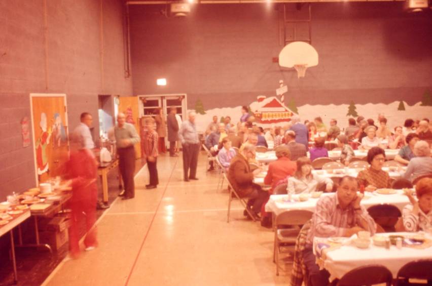 Lions Supper, Alma School, Alma, Illinois