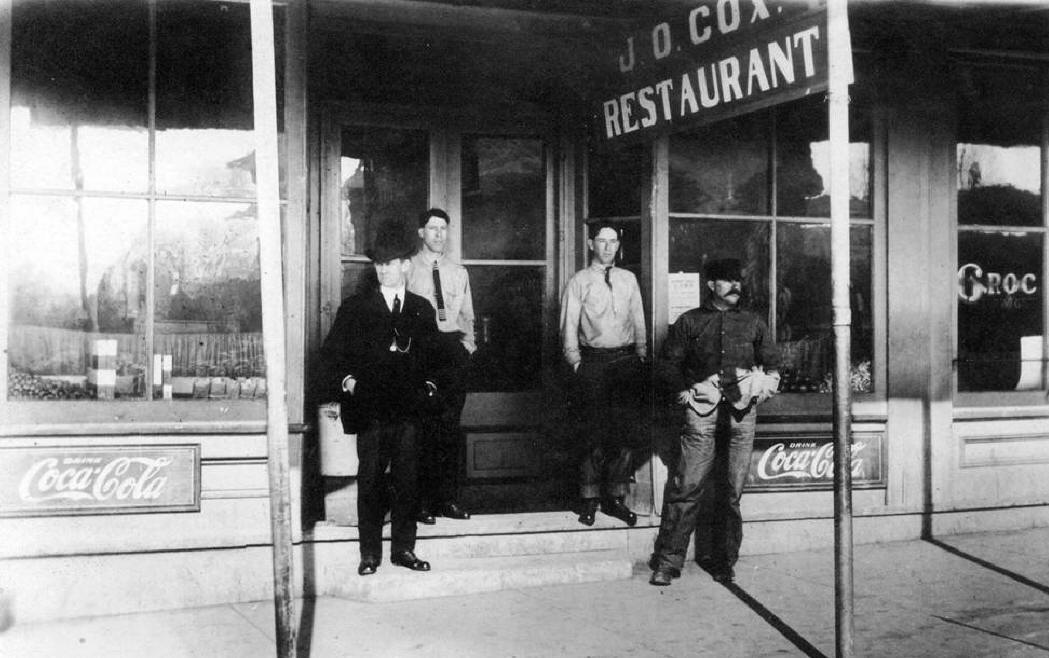 Kinmundy Illinois J.O. Cox Restaurant