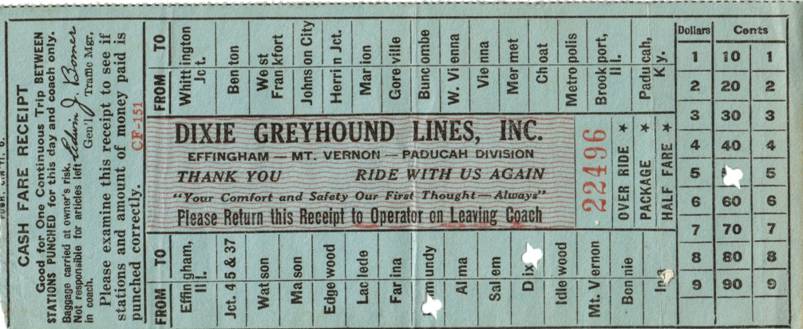 Kinmundy Dixie Greyhound