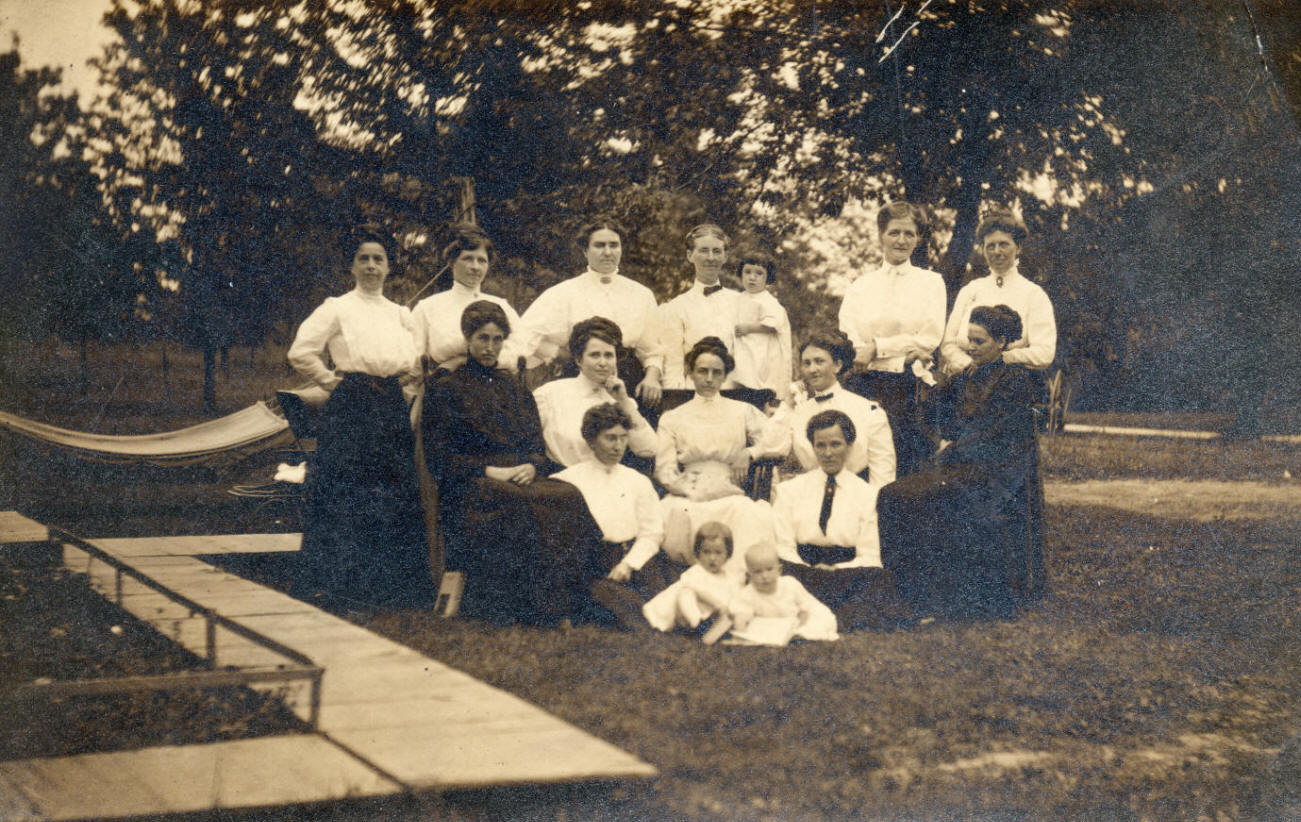 Alma Ladies Group early 1900s - Alma, IL