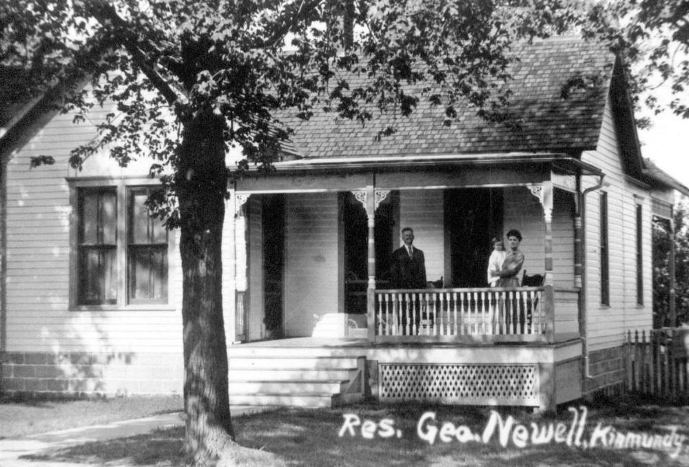 G.W. Newell home in Kinmundy
