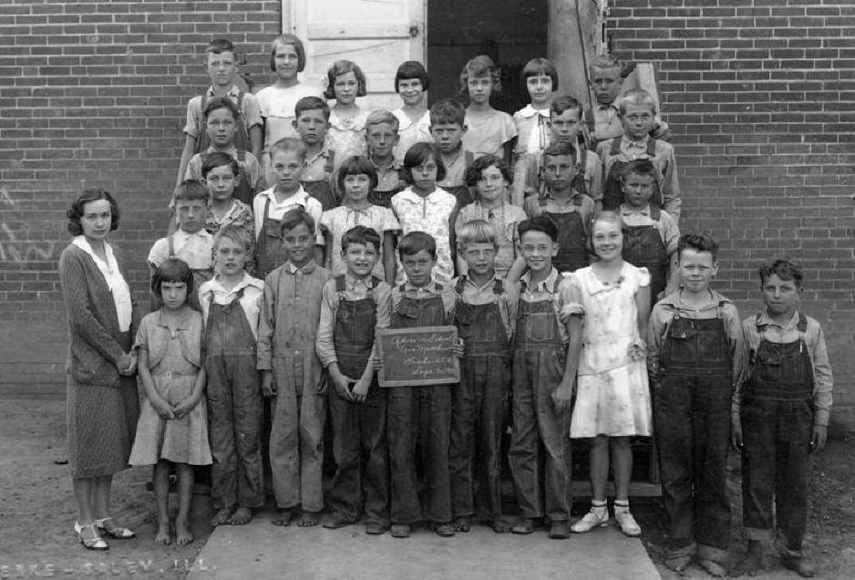 Alma Grade School class; 1931