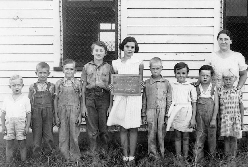 Pleasant Hill School (also known as White School); 1935-1936