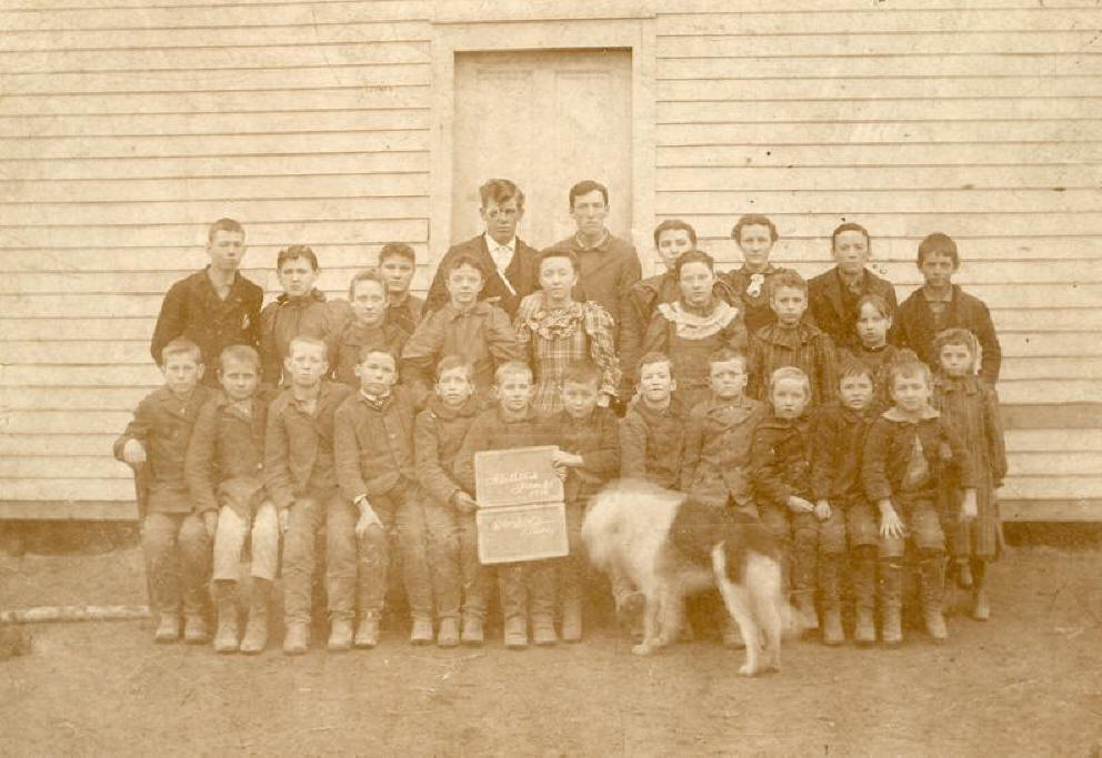 North Fork School; 1896