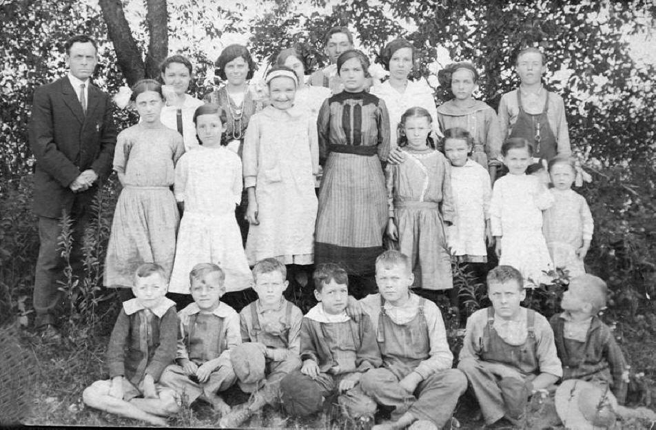 North Fork School; 1913