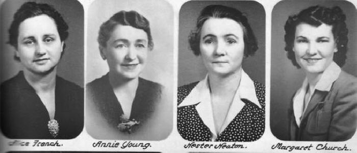 Kinmundy Grade School teachers; 1942-1943