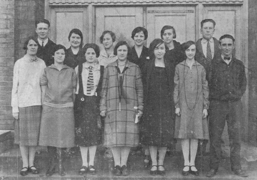 Kinmundy High School Glee Club - 1926