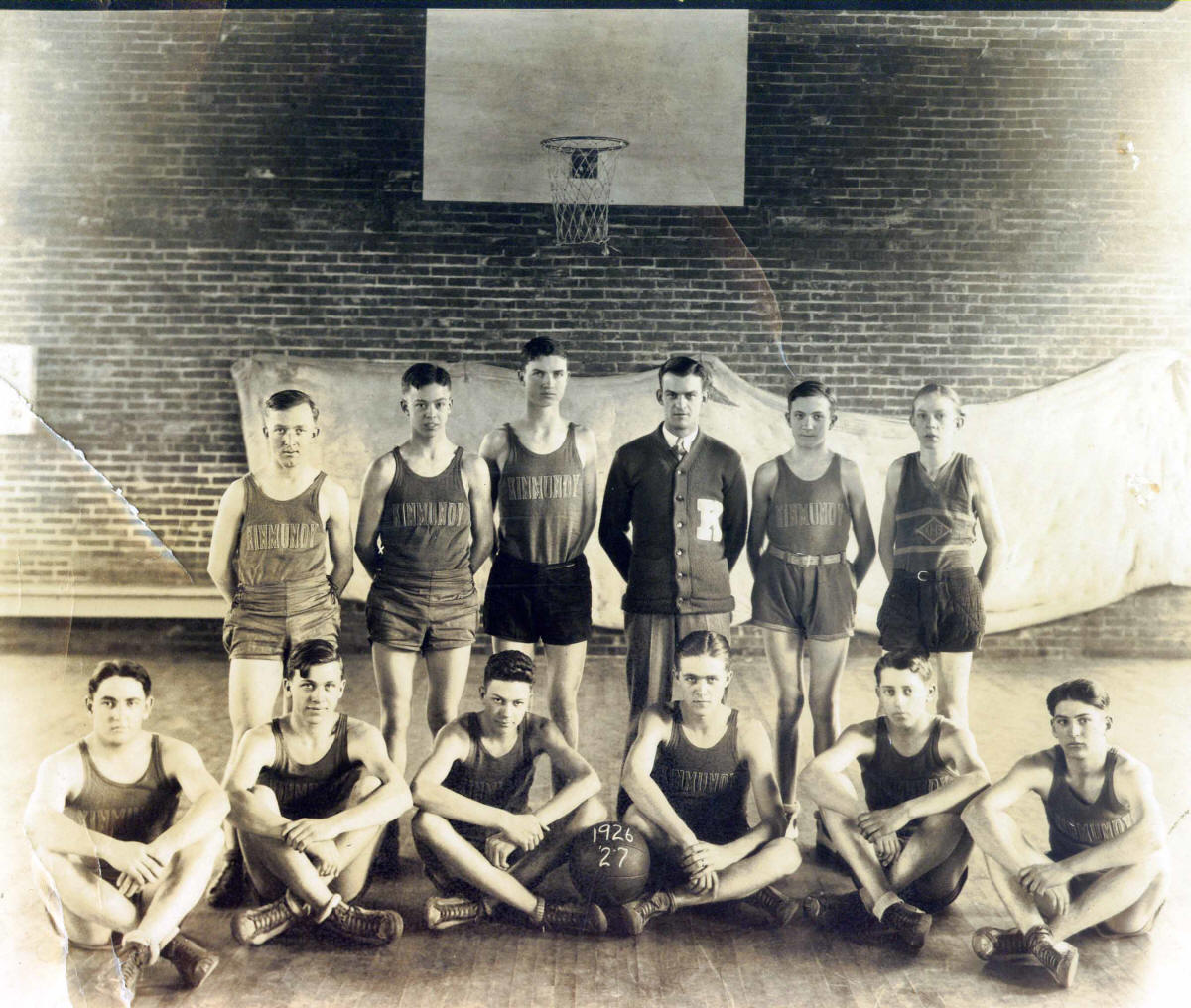 Kinmundy High School Basketball team - 1926-1927