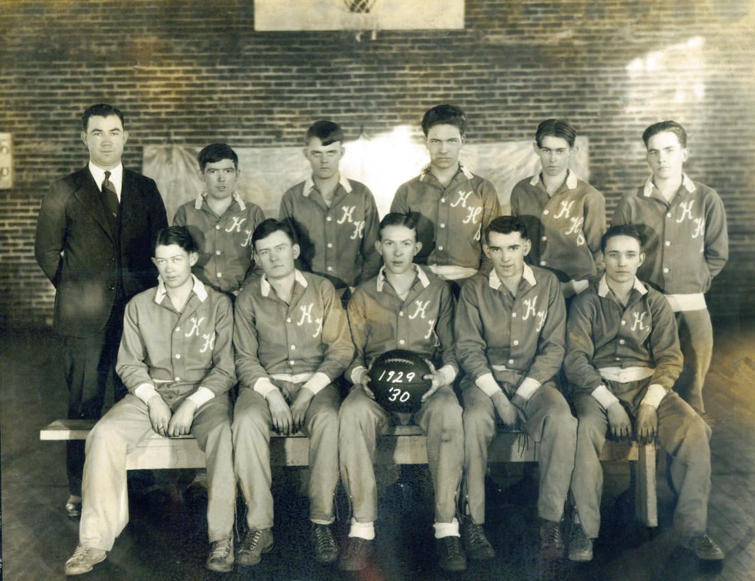 Kinmundy High School Basketball Team - 1929-1930