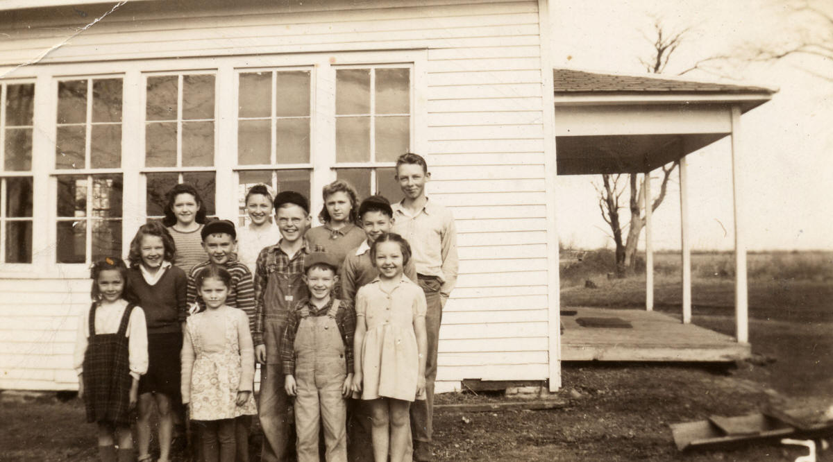 North Fork School - ca 1946