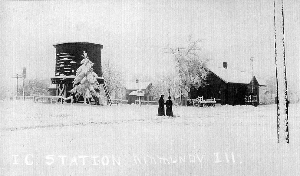 Kinmundy Illinois - Train Depot