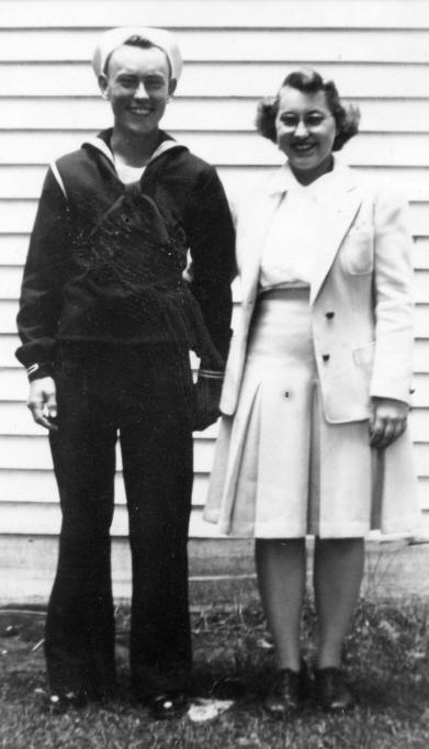 Donald Meyer and his sister, Frances Meyer