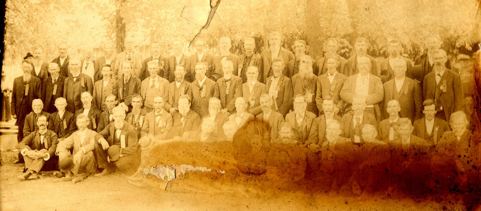 Civil War Veterans Reunion at Sandy Branch Campground - Kinmundy, Illinois
